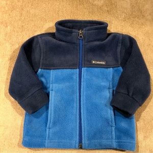 Columbia Blue Fleece Jacket 6-12 Months
